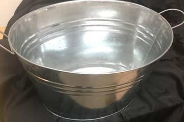 Galvanized Oval Bucket for beverage service